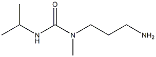 3-(3-aminopropyl)-3-methyl-1-propan-2-ylurea Struktur