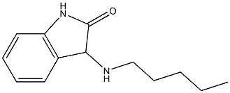 3-(pentylamino)-2,3-dihydro-1H-indol-2-one Struktur