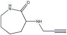 3-(prop-2-yn-1-ylamino)azepan-2-one Struktur