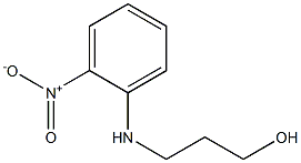 3-[(2-nitrophenyl)amino]propan-1-ol Struktur