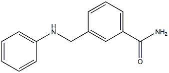 3-[(phenylamino)methyl]benzamide Struktur