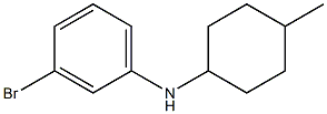 3-bromo-N-(4-methylcyclohexyl)aniline Struktur