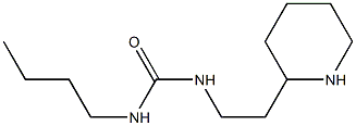 3-butyl-1-[2-(piperidin-2-yl)ethyl]urea Struktur