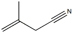 3-methylbut-3-enenitrile Struktur