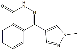 4-(1-methyl-1H-pyrazol-4-yl)-1,2-dihydrophthalazin-1-one Struktur