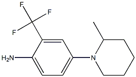 4-(2-methylpiperidin-1-yl)-2-(trifluoromethyl)aniline Struktur