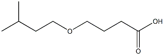 4-(3-methylbutoxy)butanoic acid Struktur