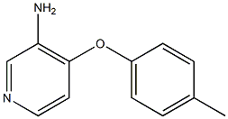 4-(4-methylphenoxy)pyridin-3-amine Struktur