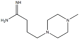 4-(4-methylpiperazin-1-yl)butanimidamide Struktur