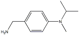 4-(aminomethyl)-N-methyl-N-(propan-2-yl)aniline Struktur