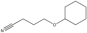 4-(cyclohexyloxy)butanenitrile Struktur