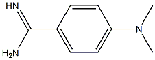 4-(dimethylamino)benzene-1-carboximidamide Struktur