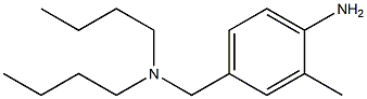 4-[(dibutylamino)methyl]-2-methylaniline Struktur