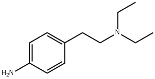 4-[2-(diethylamino)ethyl]aniline Struktur