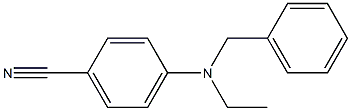 4-[benzyl(ethyl)amino]benzonitrile Struktur