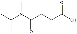 4-[isopropyl(methyl)amino]-4-oxobutanoic acid Struktur