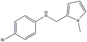 4-bromo-N-[(1-methyl-1H-pyrrol-2-yl)methyl]aniline Struktur