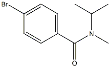 4-bromo-N-isopropyl-N-methylbenzamide Struktur