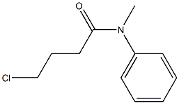 4-chloro-N-methyl-N-phenylbutanamide Struktur