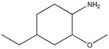 4-ethyl-2-methoxycyclohexanamine Struktur