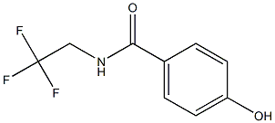 4-hydroxy-N-(2,2,2-trifluoroethyl)benzamide Struktur