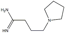 4-pyrrolidin-1-ylbutanimidamide Struktur