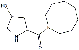 5-(azocan-1-ylcarbonyl)pyrrolidin-3-ol Struktur