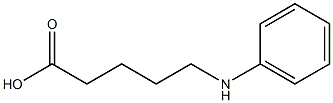 5-(phenylamino)pentanoic acid Struktur