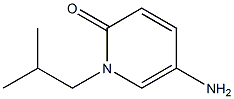 5-amino-1-(2-methylpropyl)-1,2-dihydropyridin-2-one Struktur