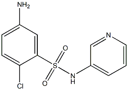 5-amino-2-chloro-N-(pyridin-3-yl)benzene-1-sulfonamide Struktur