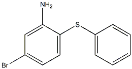 5-bromo-2-(phenylsulfanyl)aniline Struktur