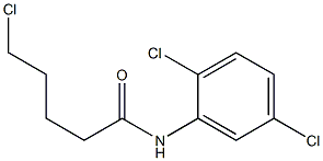 5-chloro-N-(2,5-dichlorophenyl)pentanamide Struktur