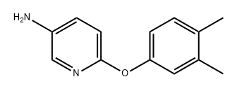 6-(3,4-dimethylphenoxy)pyridin-3-amine Struktur