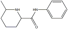 6-methyl-N-phenylpiperidine-2-carboxamide Struktur