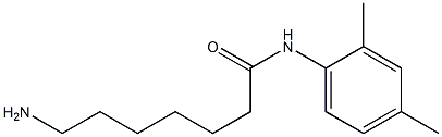 7-amino-N-(2,4-dimethylphenyl)heptanamide Struktur