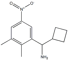 cyclobutyl(2,3-dimethyl-5-nitrophenyl)methanamine Struktur