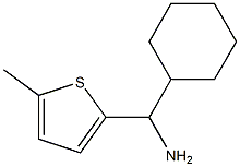 cyclohexyl(5-methylthiophen-2-yl)methanamine Struktur