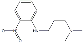 dimethyl({3-[(2-nitrophenyl)amino]propyl})amine Struktur