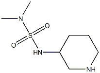 dimethyl(piperidin-3-ylsulfamoyl)amine Struktur