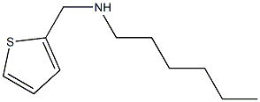 hexyl(thiophen-2-ylmethyl)amine Struktur