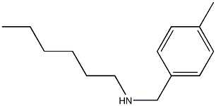 hexyl[(4-methylphenyl)methyl]amine Struktur