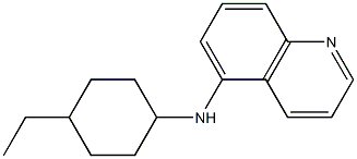 N-(4-ethylcyclohexyl)quinolin-5-amine Struktur