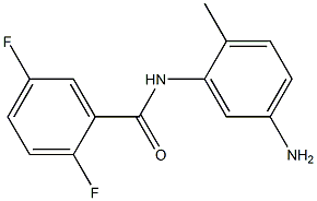 N-(5-amino-2-methylphenyl)-2,5-difluorobenzamide Struktur