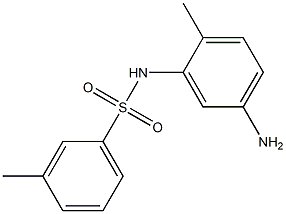 N-(5-amino-2-methylphenyl)-3-methylbenzenesulfonamide Struktur