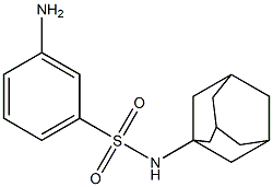 N-(adamantan-1-yl)-3-aminobenzene-1-sulfonamide Struktur