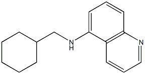 N-(cyclohexylmethyl)quinolin-5-amine Struktur