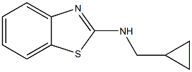 N-(cyclopropylmethyl)-1,3-benzothiazol-2-amine Struktur