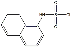 N-(naphthalen-1-yl)sulfamoyl chloride Struktur