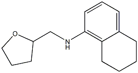 N-(oxolan-2-ylmethyl)-5,6,7,8-tetrahydronaphthalen-1-amine Struktur