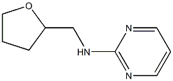 N-(oxolan-2-ylmethyl)pyrimidin-2-amine Struktur